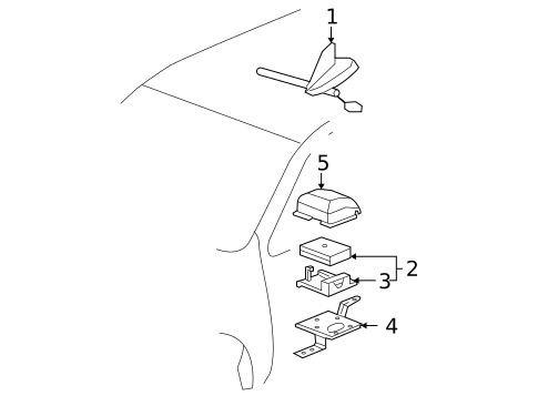 Navigation System for 2008 GMC Envoy #1