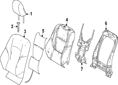 Driver Seat Components for 2025 Toyota Land Cruiser #3