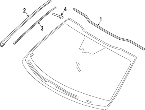 Reveal Moldings for 2025 Kia Sportage #0