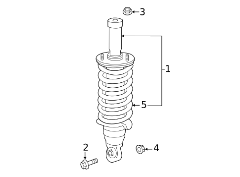 Struts & Components for 2012 INFINITI QX56 #2