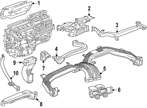 Ducts for 2025 Chevrolet Equinox EV #0