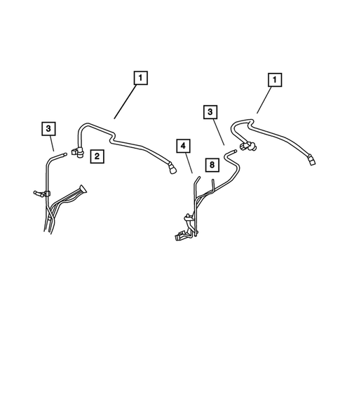Canalisations à carburant pour 2007 Chrysler PT Cruiser #0