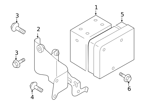 Anti-Lock Brakes for 2010 Mazda Tribute #1