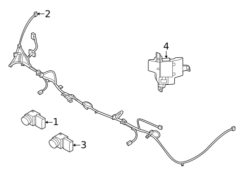 Parking Aid for 2023 Kia K5 #0