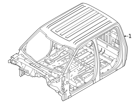 Cab Assembly for 2018 Ford F-150 #1