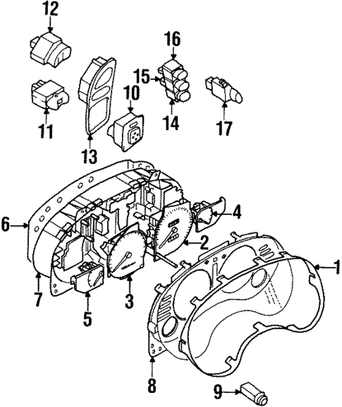 Switches for 1997 Dodge Avenger #0