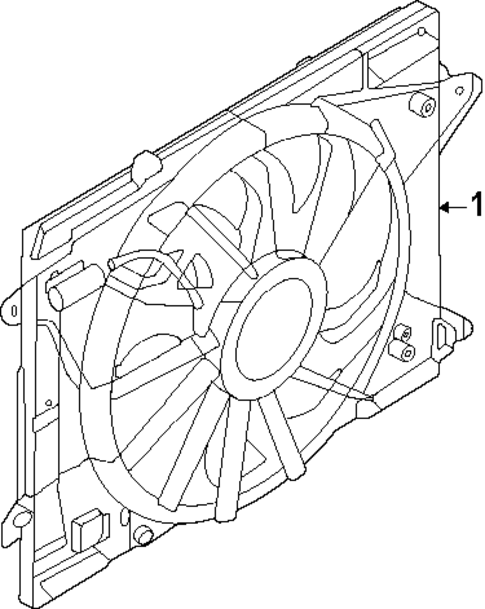 Cooling Fan for 2025 Lincoln Nautilus #0