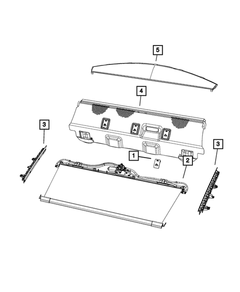 Panels - Moldings - Scuff Plates, Pillar, Cowl, 1/4 Panel Trim and Cargo Covers for 2020 Chrysler 300 #2