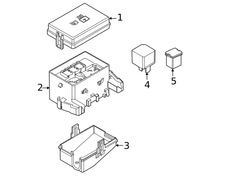 Fuse & Relay for 2022 Ford F-150 #1