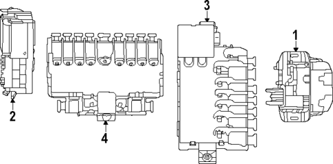 Fuse & Relay for 2025 Mercedes-Benz EQS AMG #1