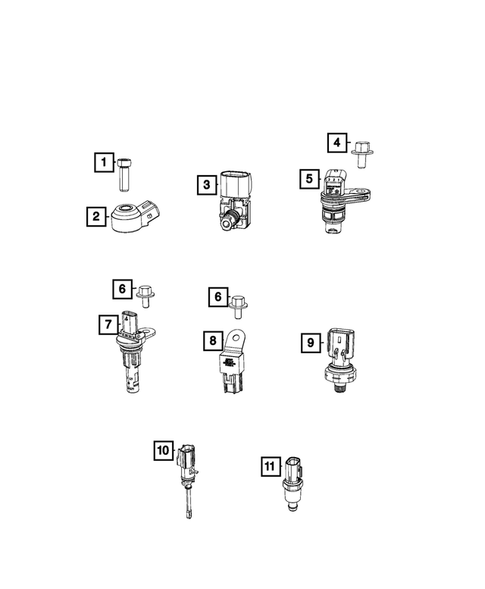 Sensors for 2020 Dodge Charger #6