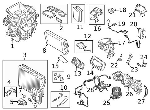 Evaporator & Heater Components for 2024 BMW M340i xDrive #8