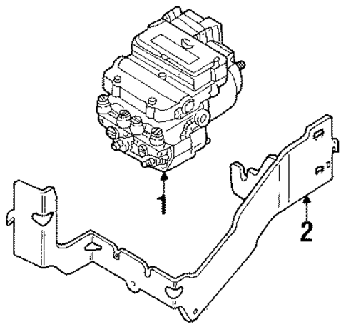 Anti-Lock Brakes for 2002 Mercury Cougar #0