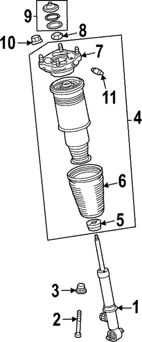 Shocks & Components for 2025 GMC Hummer EV SUV #0