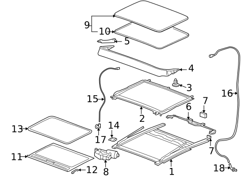 Sunroof for 2009 Pontiac G6 #1