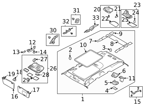 Sunroof for 2006 Subaru Legacy #3