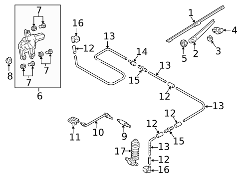 Wipers for 2019 Volkswagen Tiguan #3
