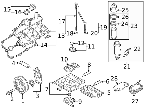 Engine for 2014 Audi A7 Quattro #1