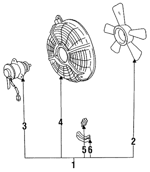 Condenser, Compressor & Lines for 1990 Toyota Celica #1