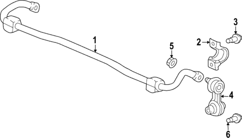 Stabilizer Bar & Components for 2023 Honda HR-V #2