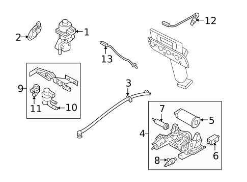 Emission Components for 2007 Mercury Mariner #0