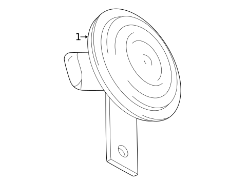 Horn for 2002 Buick Rendezvous #0