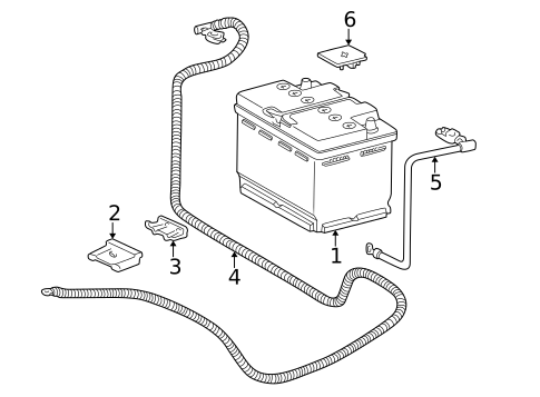 Battery for 1998 Mercedes-Benz E430 #0