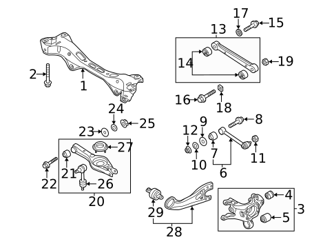 Suspension Components for 2011 Hyundai Sonata #3
