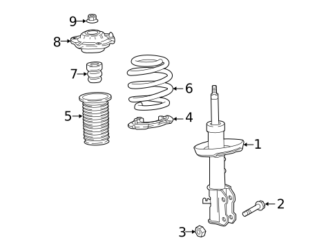 Struts & Components for 2017 Chevrolet Cruze #0