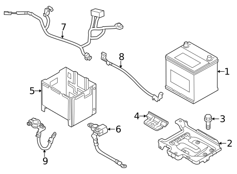 Battery for 2012 Hyundai Elantra #0