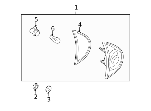 Tail Lamps for 2009 Volkswagen GTI #1