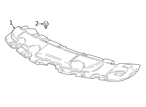 Splash Shields for 2024 Chevrolet Traverse Limited #0