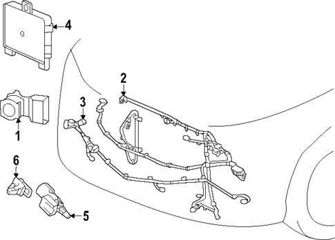 Parking Aid for 2025 Acura MDX #0