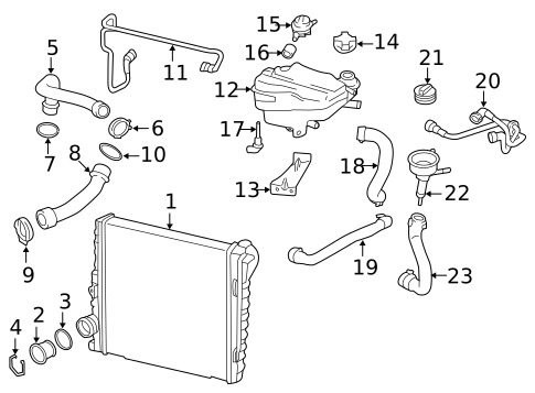 Radiator & Components for 2015 Porsche Boxster #0