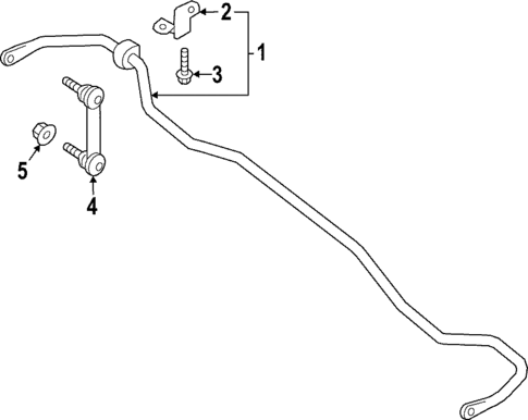 Stabilizer Bar & Components for 2024 INFINITI QX55 #0