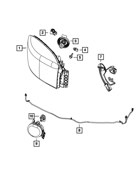 Lamps-Interior and Exterior for 2018 Ram 3500 #4