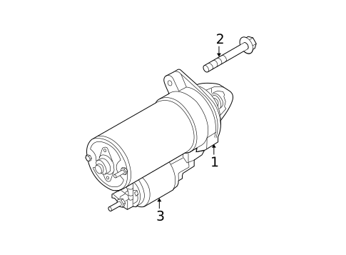 Starter for 2010 BMW 335d #1