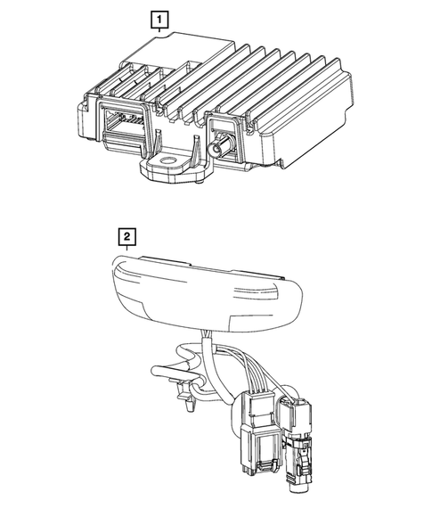 Keys, Modules and Engine Controllers for 2025 Ram 1500 #24