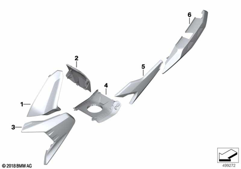 Painted Parts for 2020 BMW-Motorrad C 400 X #1