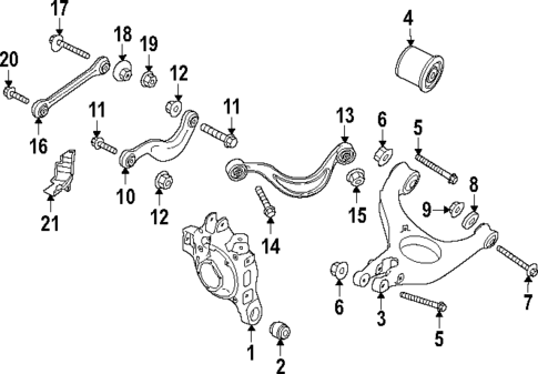 Rear Suspension for 2025 Porsche Panamera #0