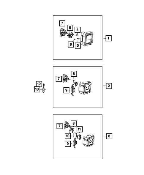 Lamps, Interior and Exterior for 2022 Jeep Wrangler #10