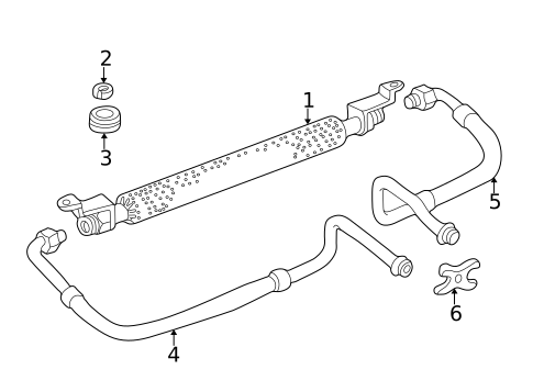 Oil Cooler for 2001 Jaguar XJR #0