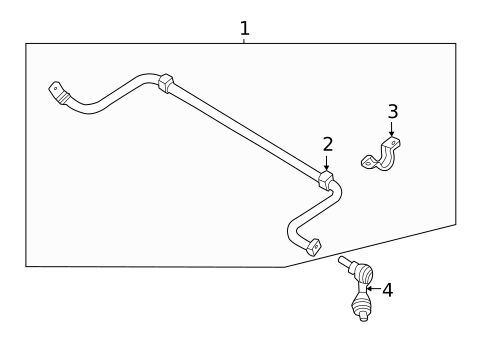 Stabilizer Bar & Components for 2020 Nissan Sentra #0