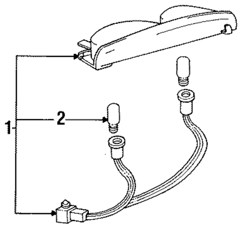Bulbs - Chassis for 1990 Lexus LS400 #0