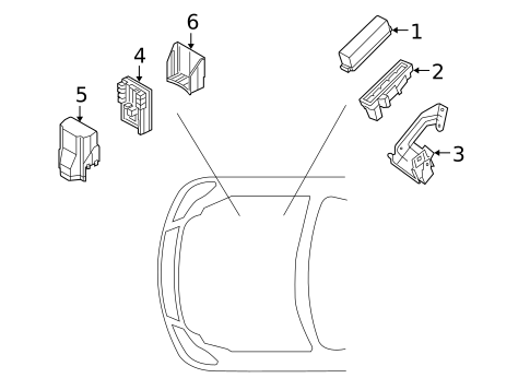 Fuse & Relay for 2010 INFINITI M45 #0