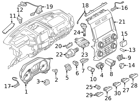 Ignition Lock for 2019 Ford F-150 #1