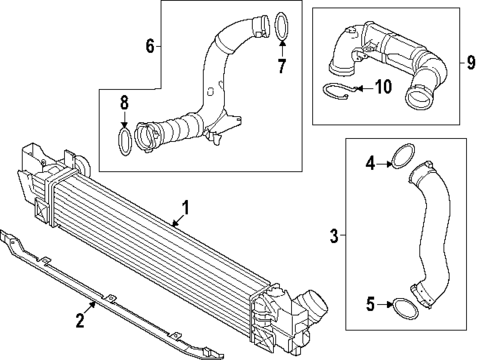 Intercooler for 2025 Mini Countryman #0