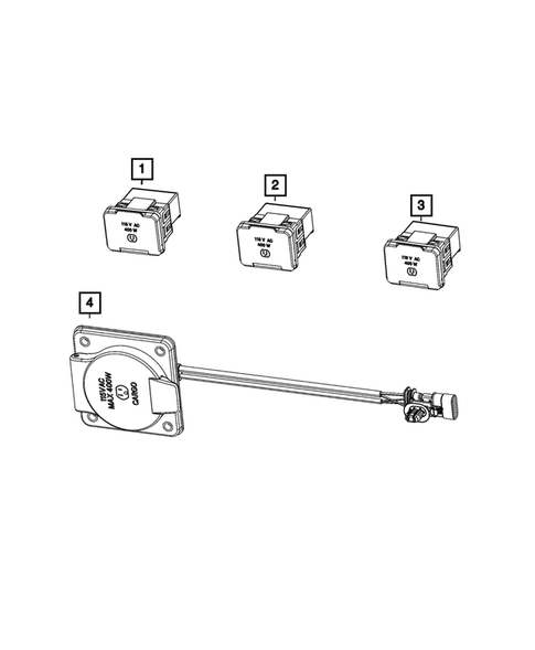 Power Distribution, Fuse Block, Junction Block, Relays and Fuses for 2024 Ram 1500 #3
