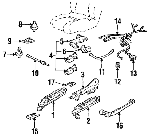 Tracks & Components for 2000 Oldsmobile Intrigue #0