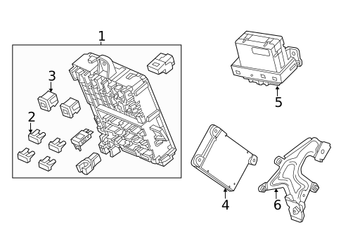 Electrical Components for 2010 Honda Insight #2